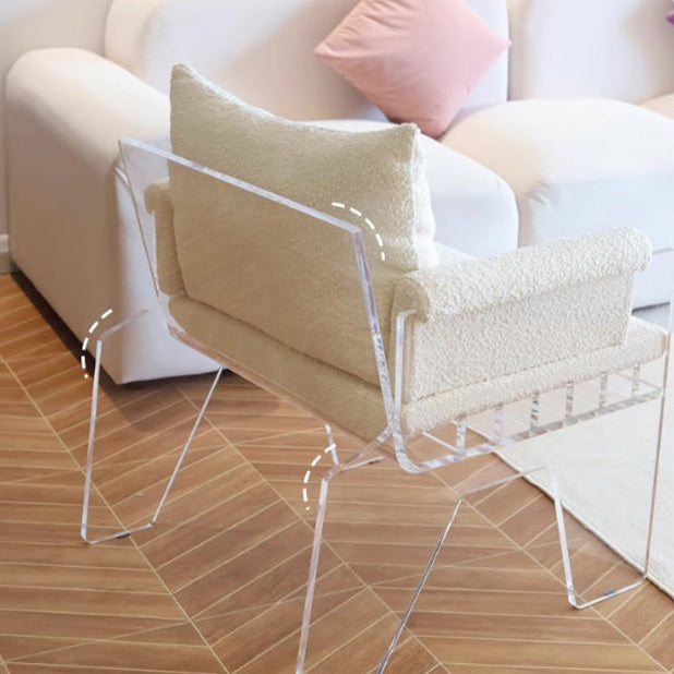 Acrylic Creative Leisure Chair #AFUS2504015