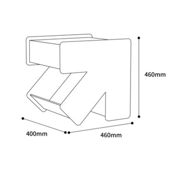 Acrylic Creative Sofa Side Table/Coffee Table #AFUS2513016