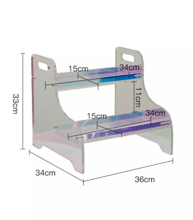 Acrylic Creative Decorative Shelf #AFUS2502001