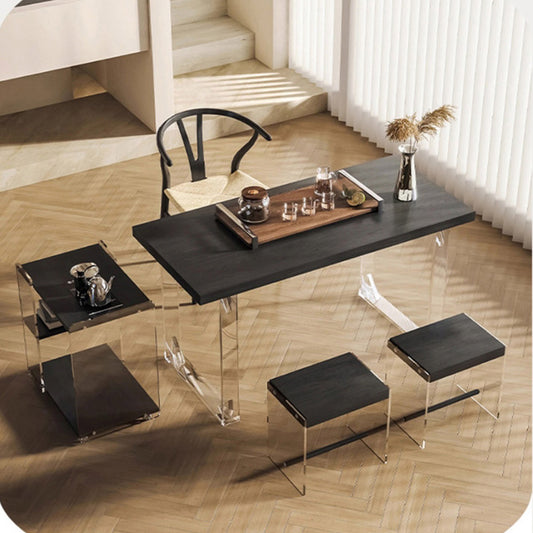 Acrylic Creative Tea Table Five Piece Set #AFUS2511002