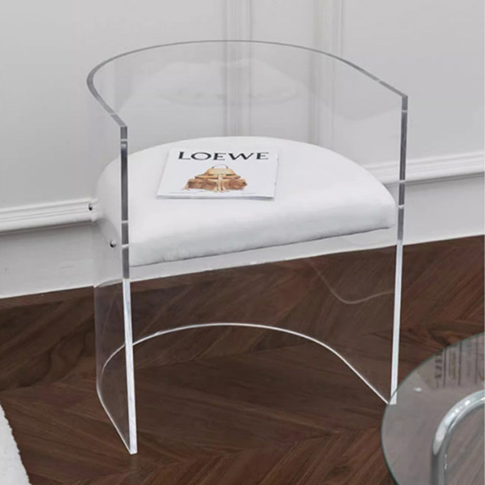 Acrylic Creative Leisure Chair #AFUS2504001