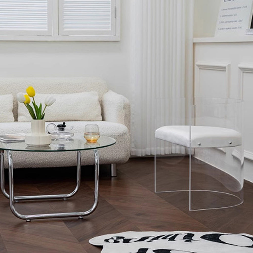 Acrylic Creative Leisure Chair #AFUS2504001