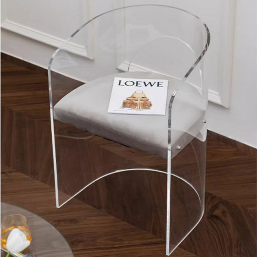 Acrylic Creative Leisure Chair #AFUS2504001