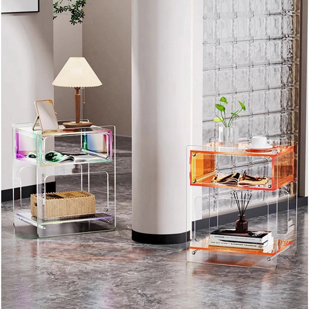 Acrylic Creative Sofa Side Table/Coffee Table #AFUS2513005