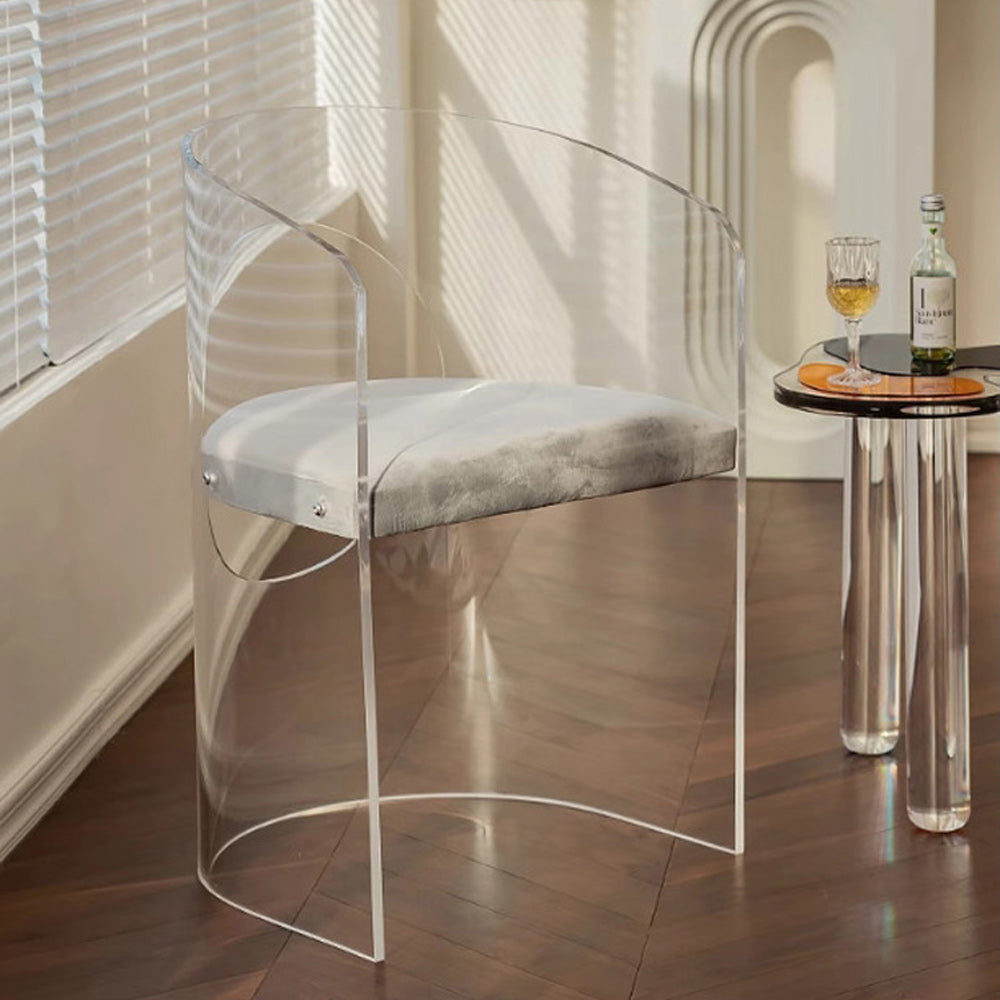Acrylic Creative Leisure Chair #AFUS2504001
